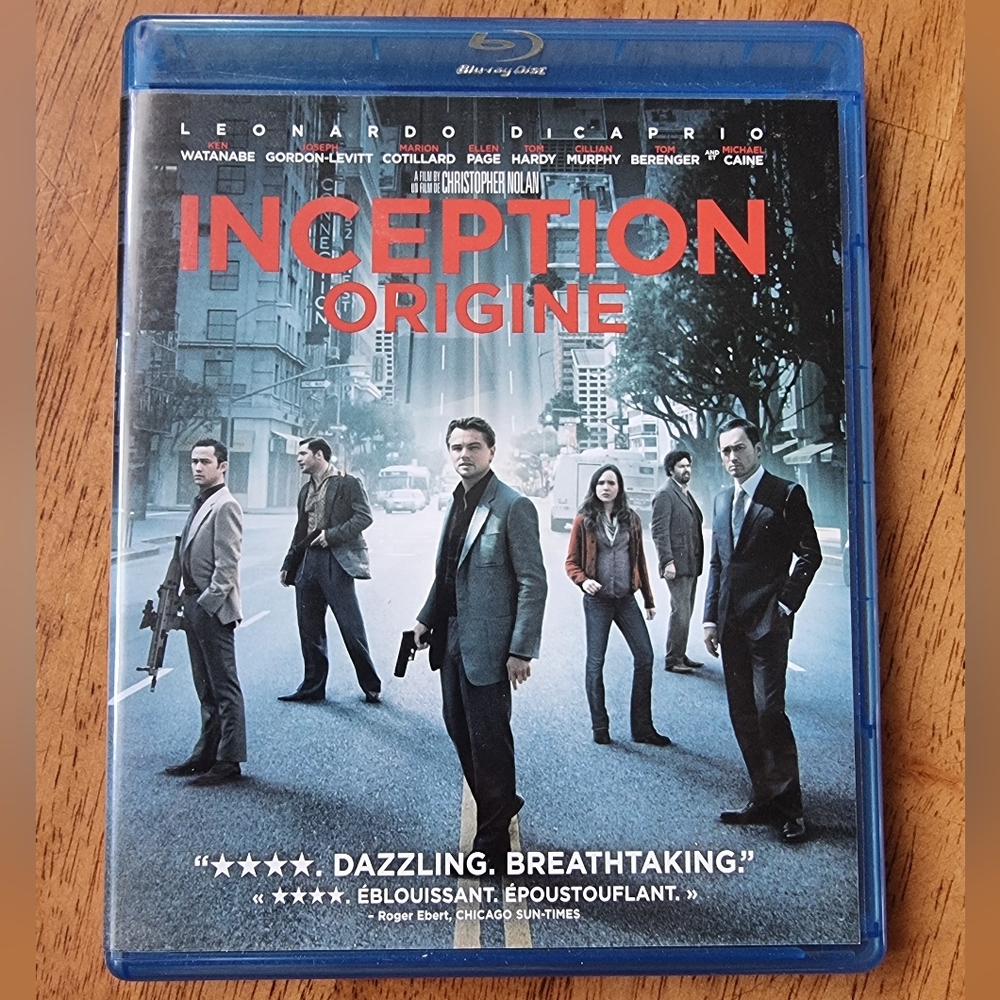 🌟FREE ADD-ON 🌟Inception Blu-ray Movie 2-Disc Set